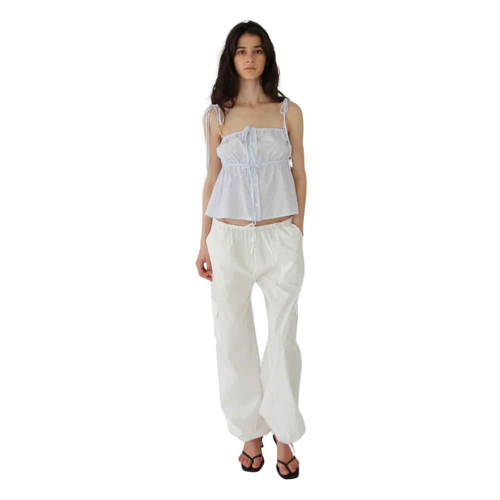 Designers Remix Daisy Top Blue Dames