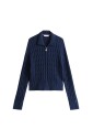 boxy-fit-twisted-knit-zip-cardigan