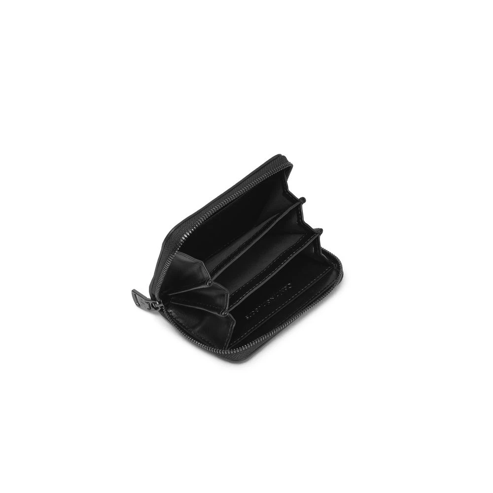 Calvin Klein Zwarte gerecyclede polyester portemonnee Black Dames