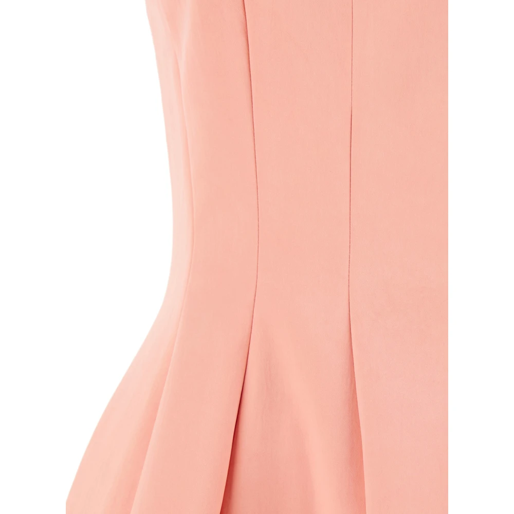 Philosophy di Lorenzo Serafini Roze Lange Jurk met Bustier Bandjes Pink Dames