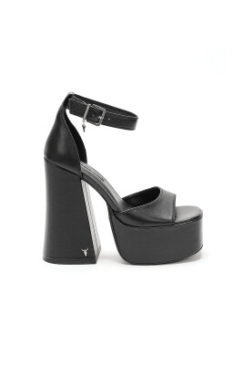 black-leather-ankle-strap-high-heels