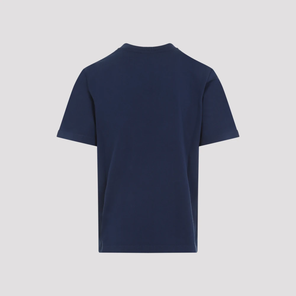 Casablanca Blauwe T-shirts Polos voor mannen Blue Heren