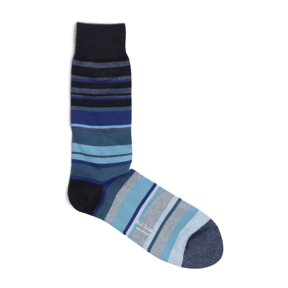 Paul Smith Gestreepte Katoenen Herensokken Multicolor Heren