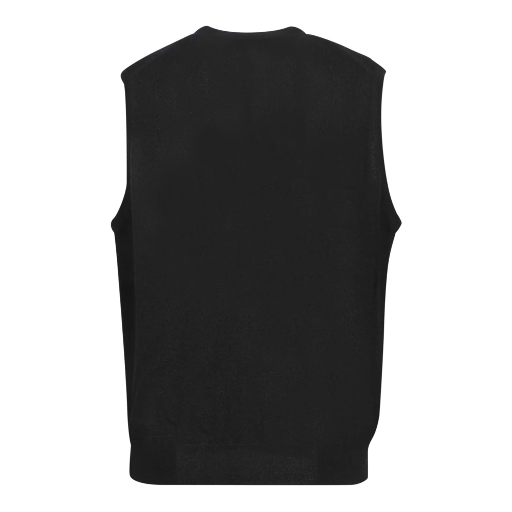 Dell'oglio Zwarte Sweater voor Mannen Aw24 Black Heren
