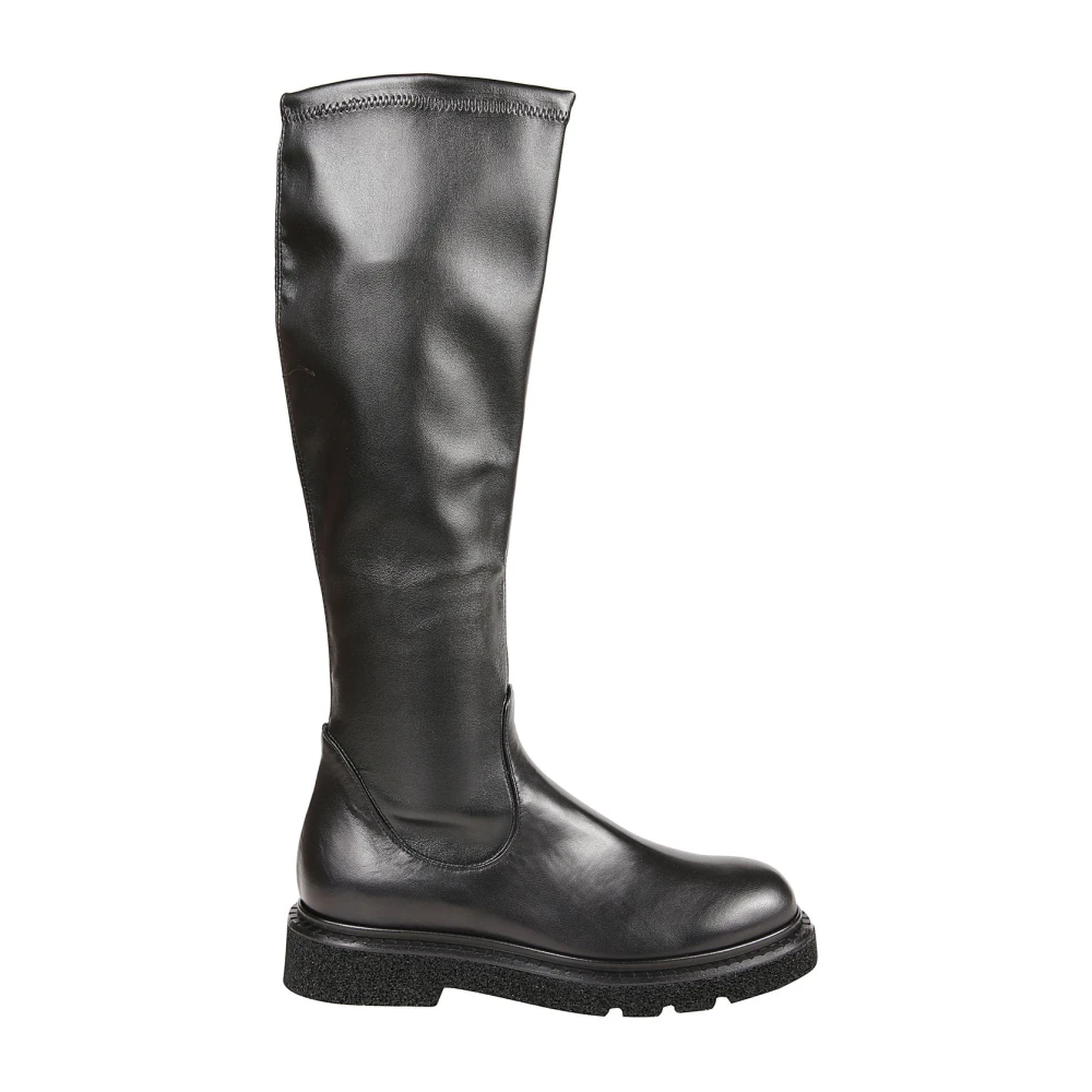 Guglielmo Rotta Women's Black High Boots,, Stylish Footwear Collection Size 4 Uk