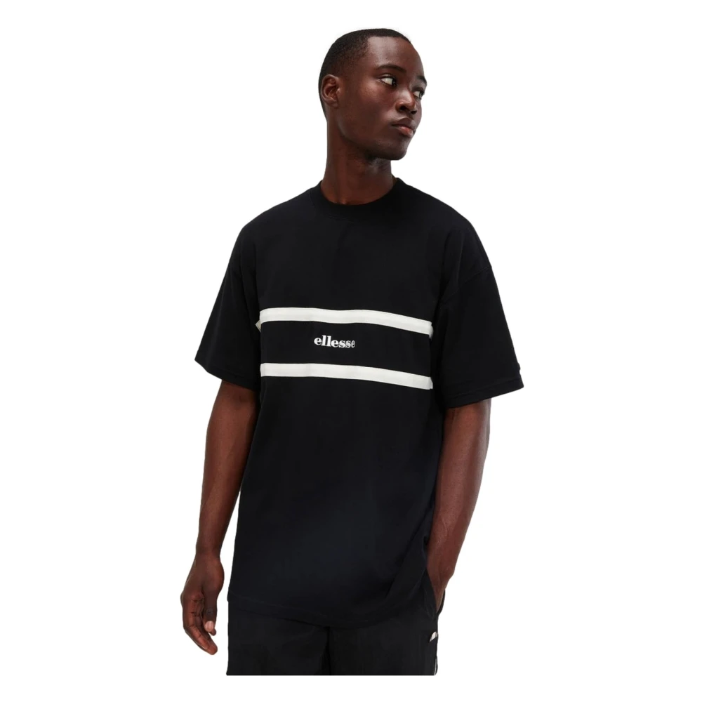 Ellesse Zwarte Roccacci Tee Shirt Black Heren