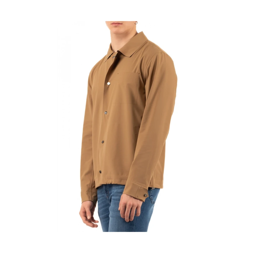 Herno Stijlvolle Blouson Jas Brown Heren