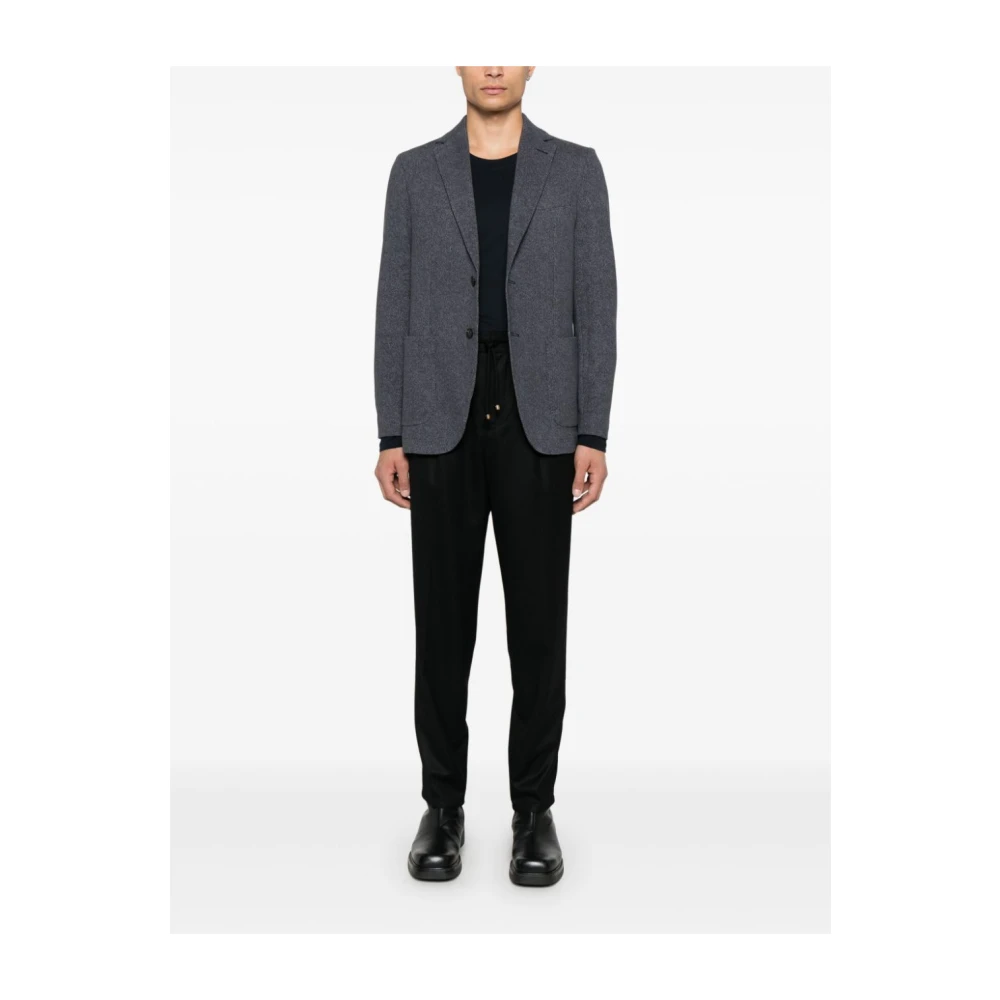 Circolo 1901 Blauwe herenouterwear Aw24 Blue Heren