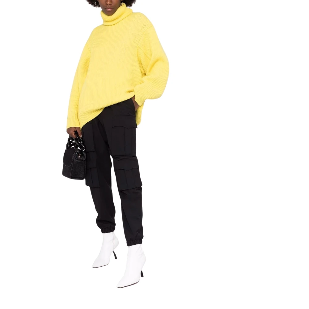 Philosophy Di Lorenzo Serafini Femme Jaune - Maglia Collo Alto - Pulls - Taille: 36 Fr