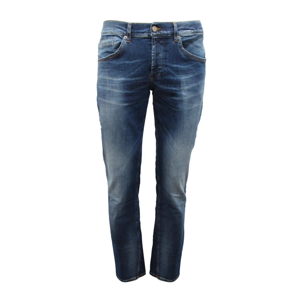 Dondup Men's Blue Slim Fit Jeans, W38, Skinny Fit Trousers