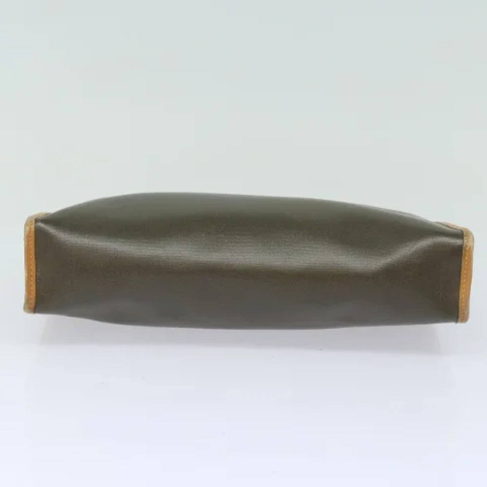 Dior Vintage Pre-owned Leather clutches Brown Dames