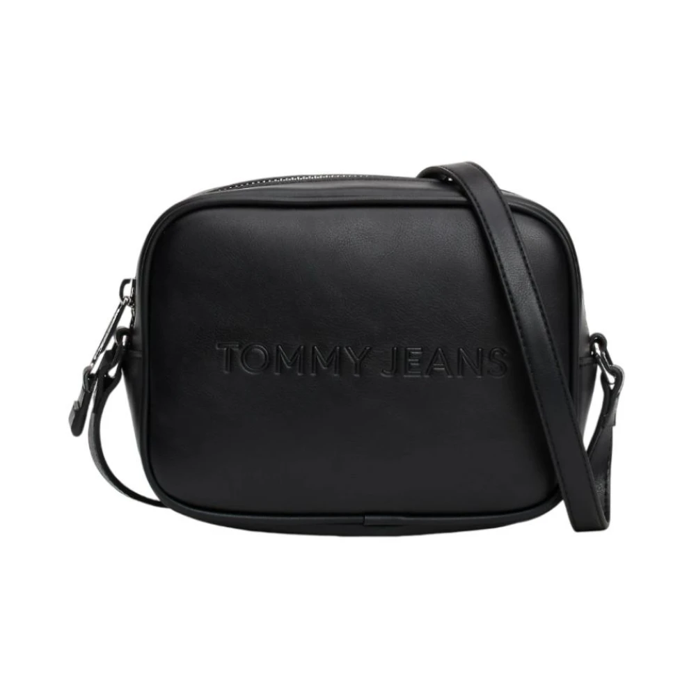Tommy Hilfiger Vintage Camera Stijl Tas Black Dames