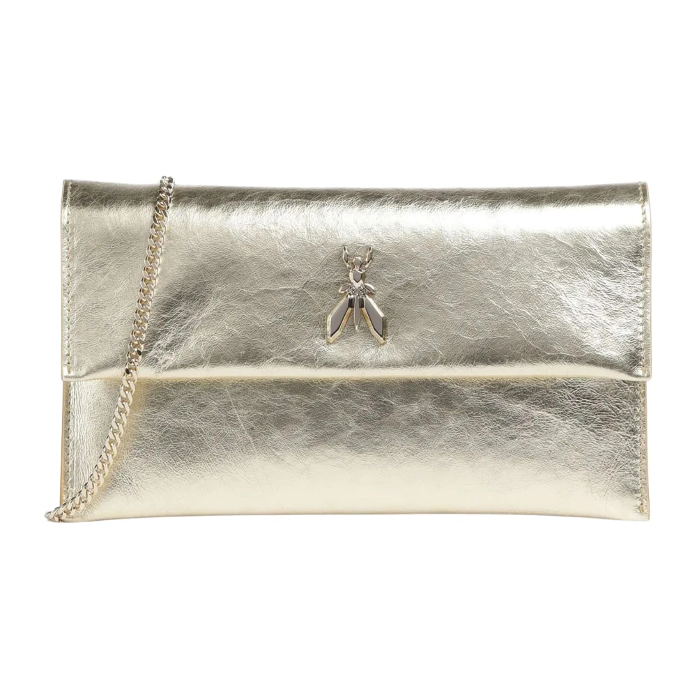 PATRIZIA PEPE Gouden Chic Jurk Yellow Dames