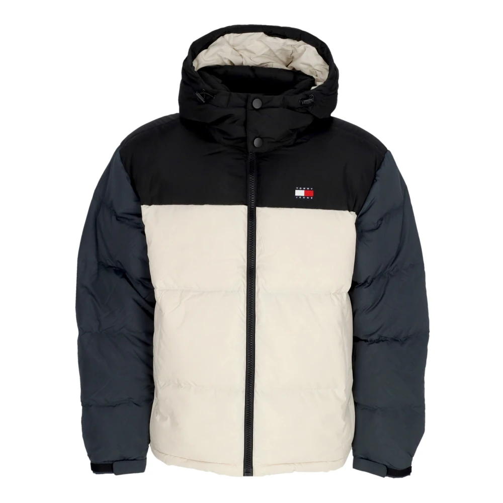 Tommy Hilfiger , Down Jackets, Male, Multicolor, Xl, Alaska Colorblock Down Jacket