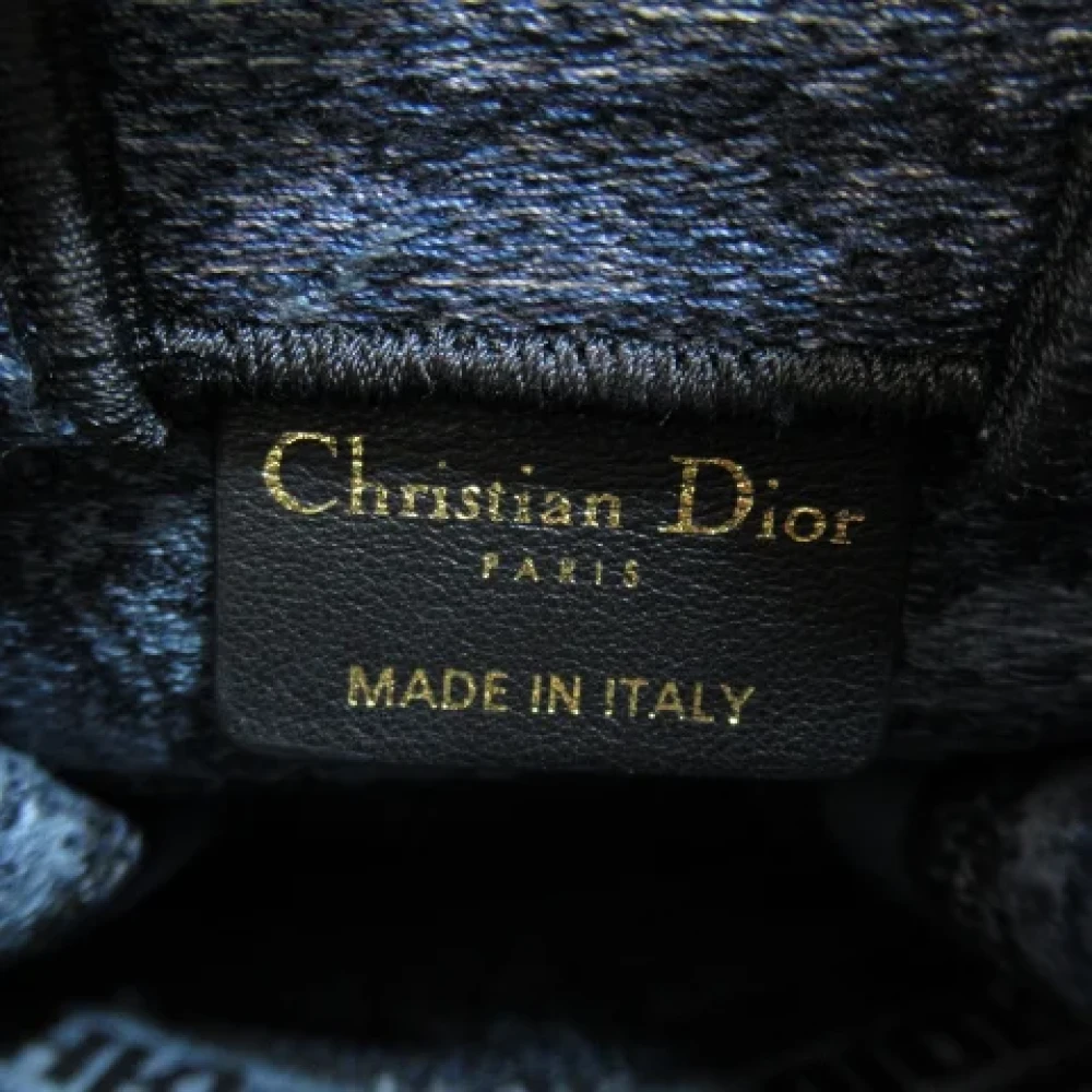 Dior Vintage Pre-owned Canvas dior-bags Blue Dames