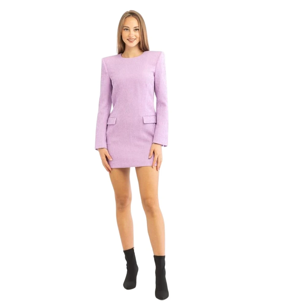 Patrizia Pepe Mujer Morado Vestidos, Púrpura, Talla: M