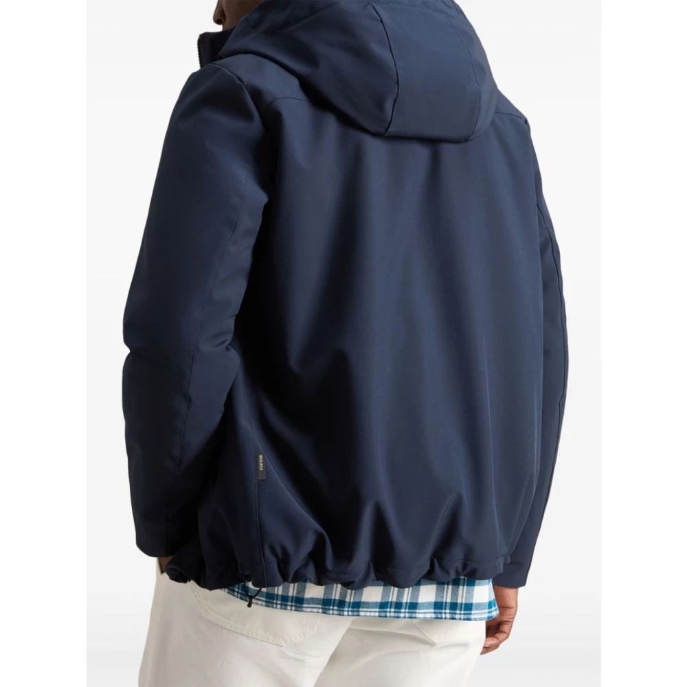 Woolrich Blauwe Winterjassen Blue Heren