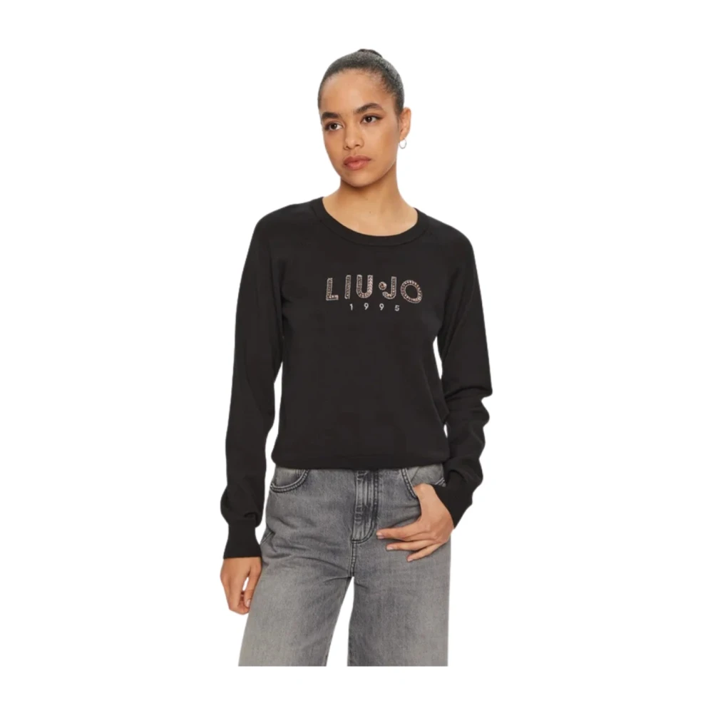 Liu Jo Stijlvolle Gebreide Kleding Black Dames