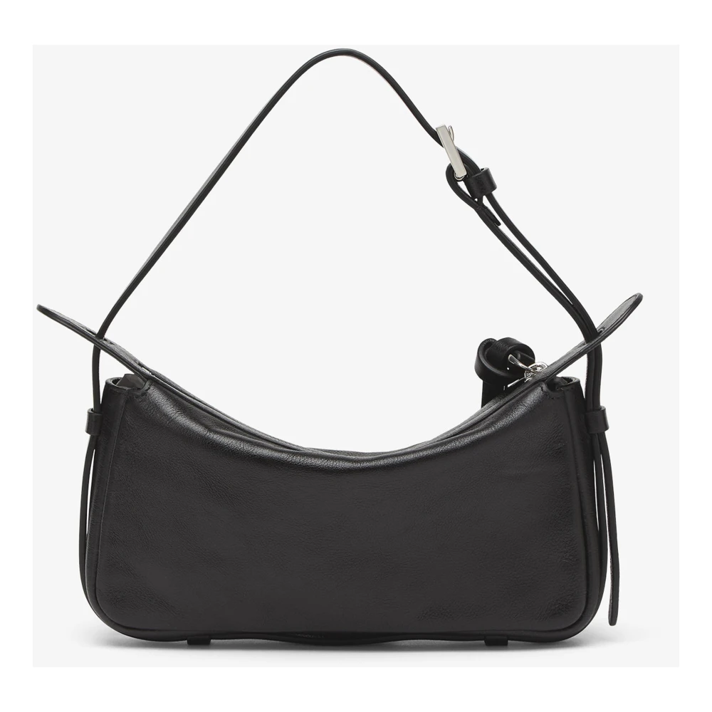 Fendi Iconische FF-versierde schoudertas Black Dames