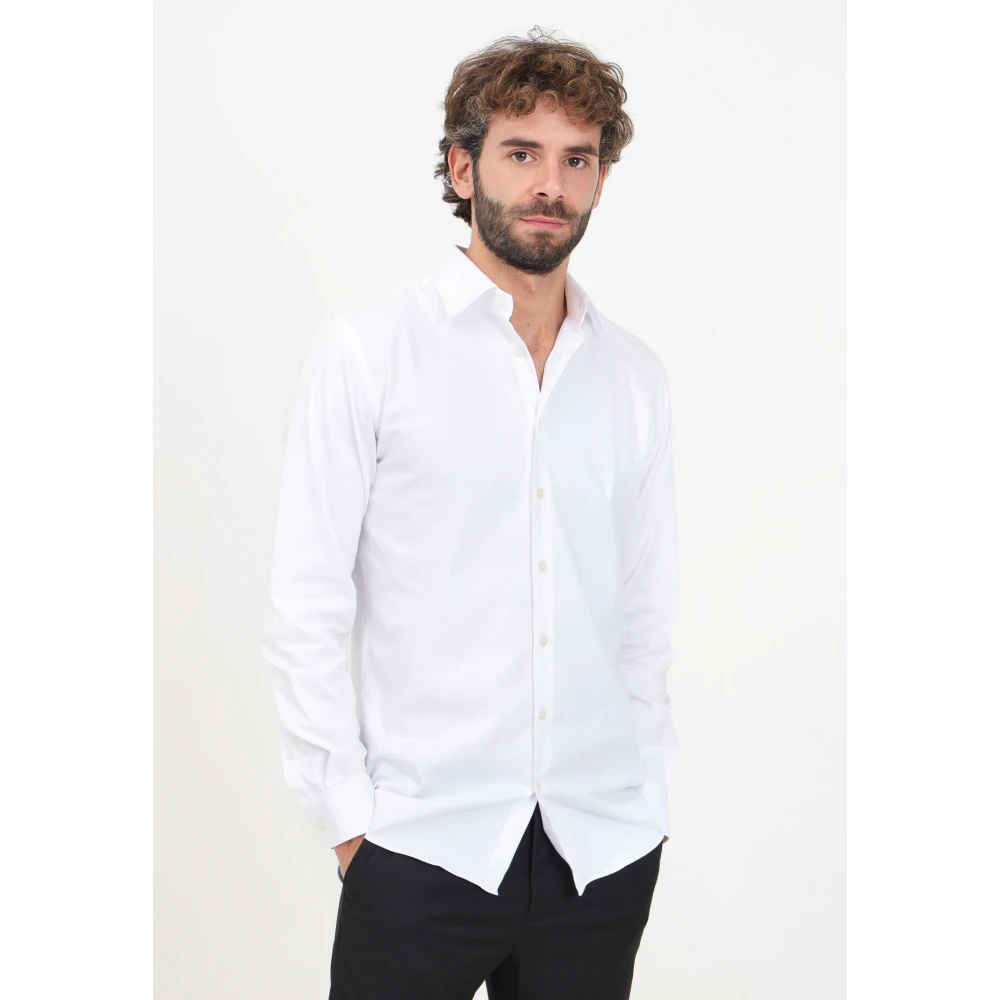 Selected Homme Wit Overhemd Lange Mouw Moderne Pasvorm White Heren