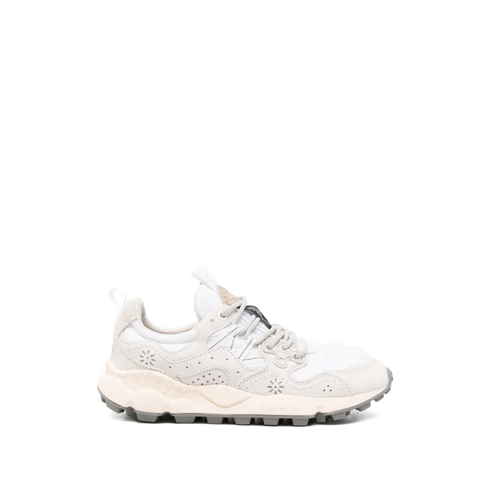 Flower Mountain Panelled Sneakers Dames Schoenen Wit