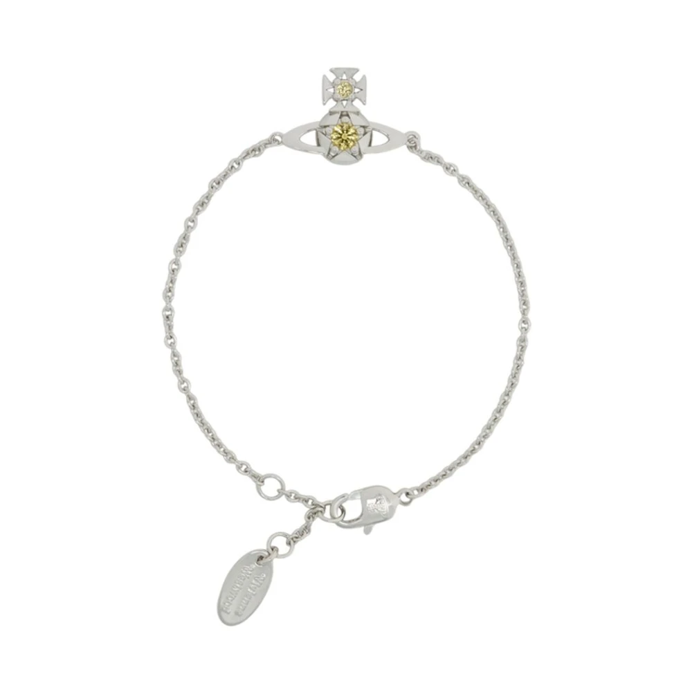 Vivienne Westwood Women's Yellow Lee Orb Bracelet - Bracelets - One Size - Accessories