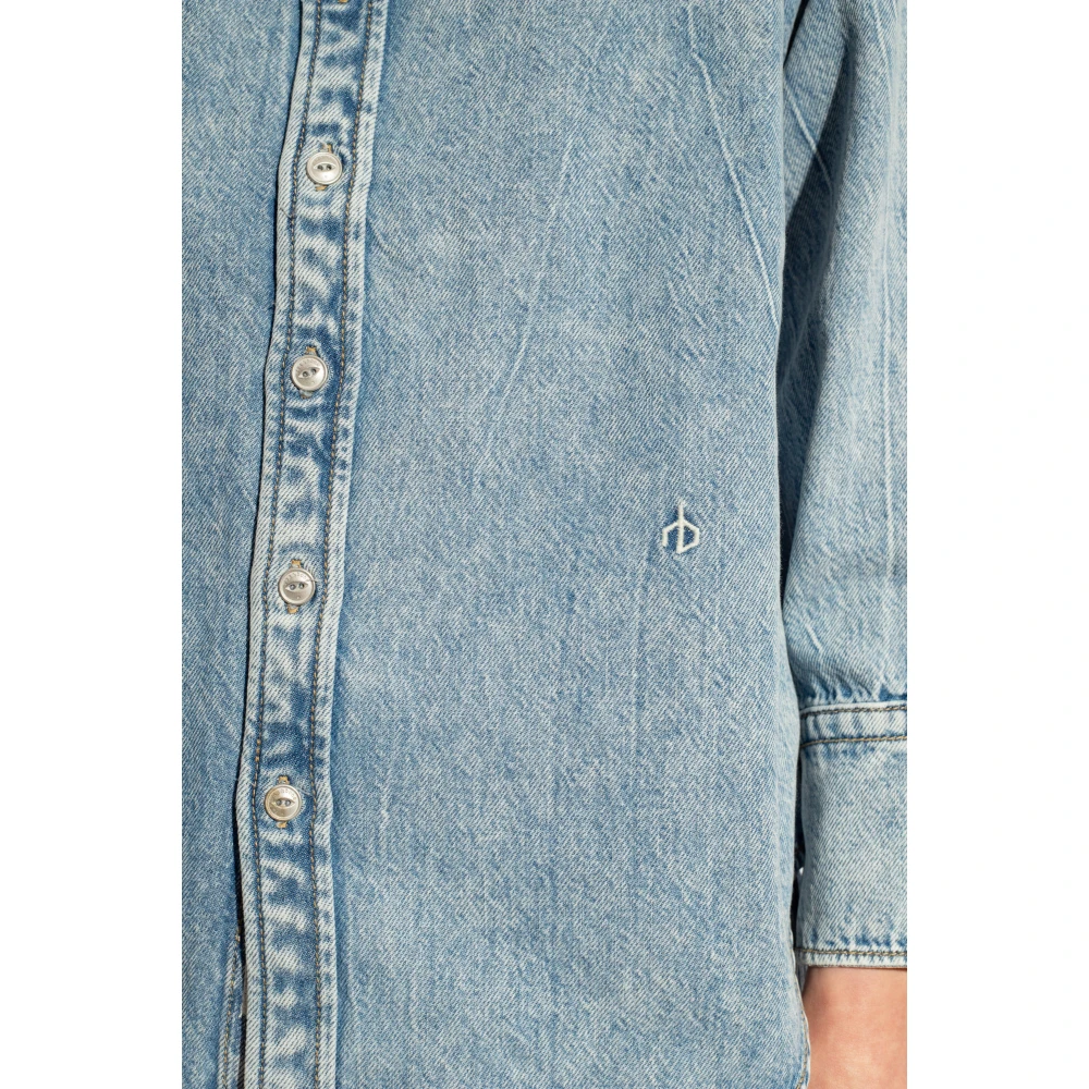 Rag & Bone Denim overhemd Blue Dames