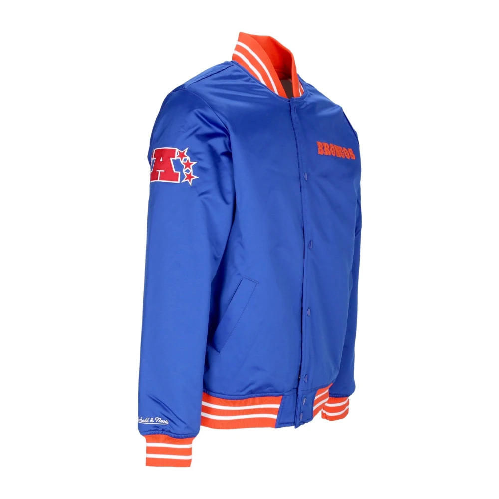 Mitchell & Ness Denver Broncos Bomberjack NFL Teamkleuren Blue Heren