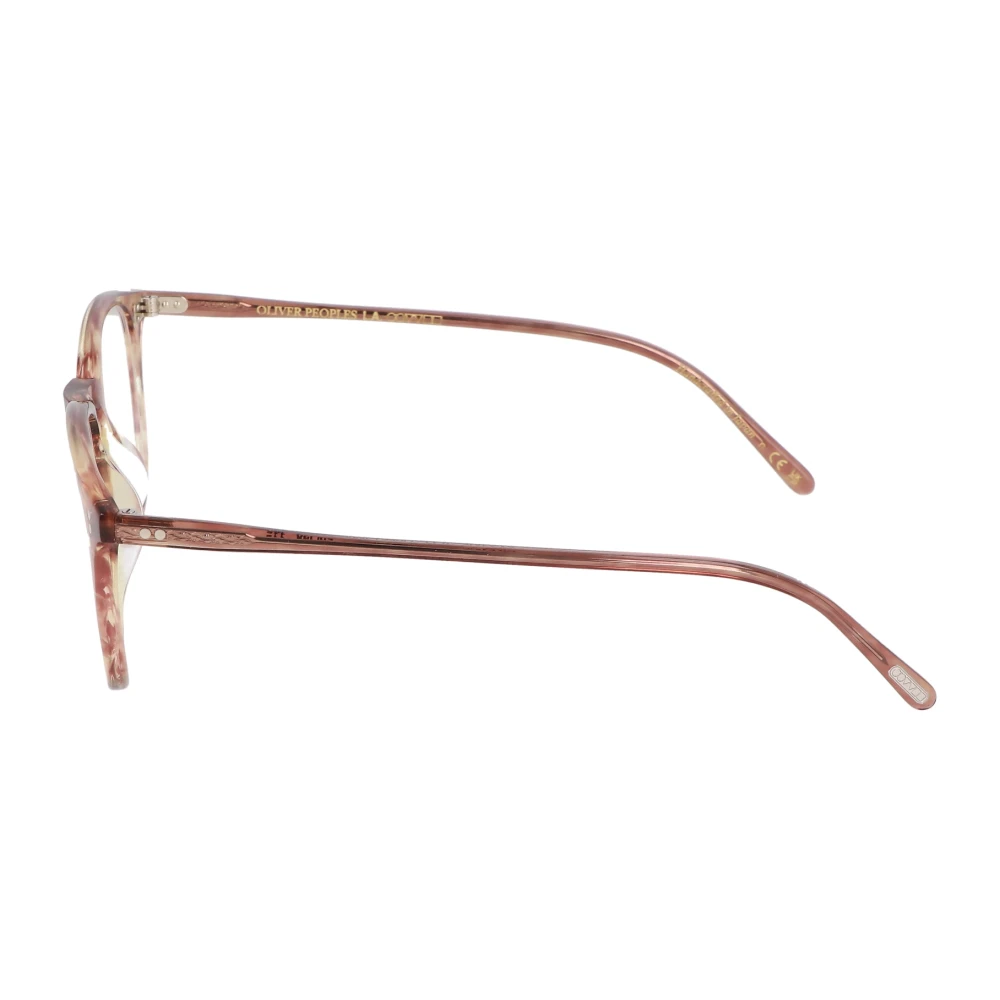 Oliver Peoples Klassieke vierkante acetaatbril Brown Unisex