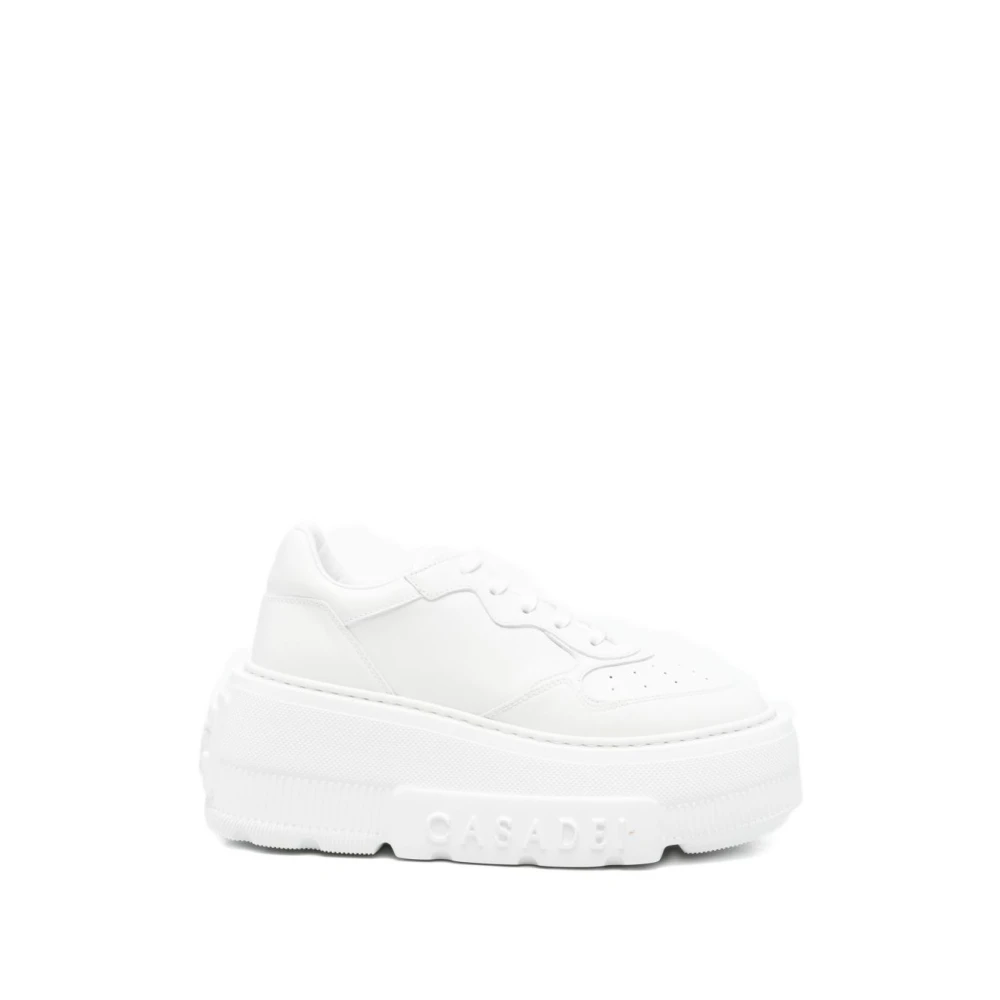Casadei Women's White Sneakers, 5 Uk, Nexus Trainers