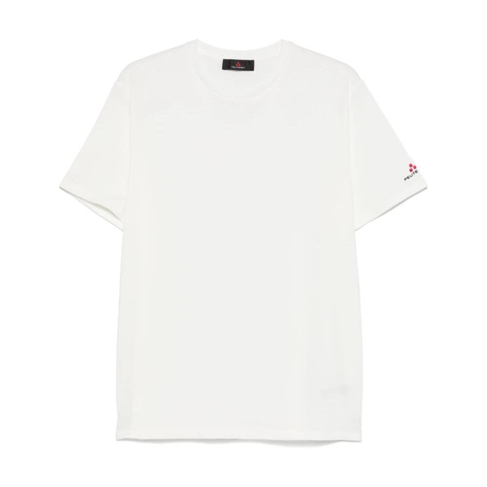 Peuterey White T-Shirts, Male, S, T-Shirts And Polos