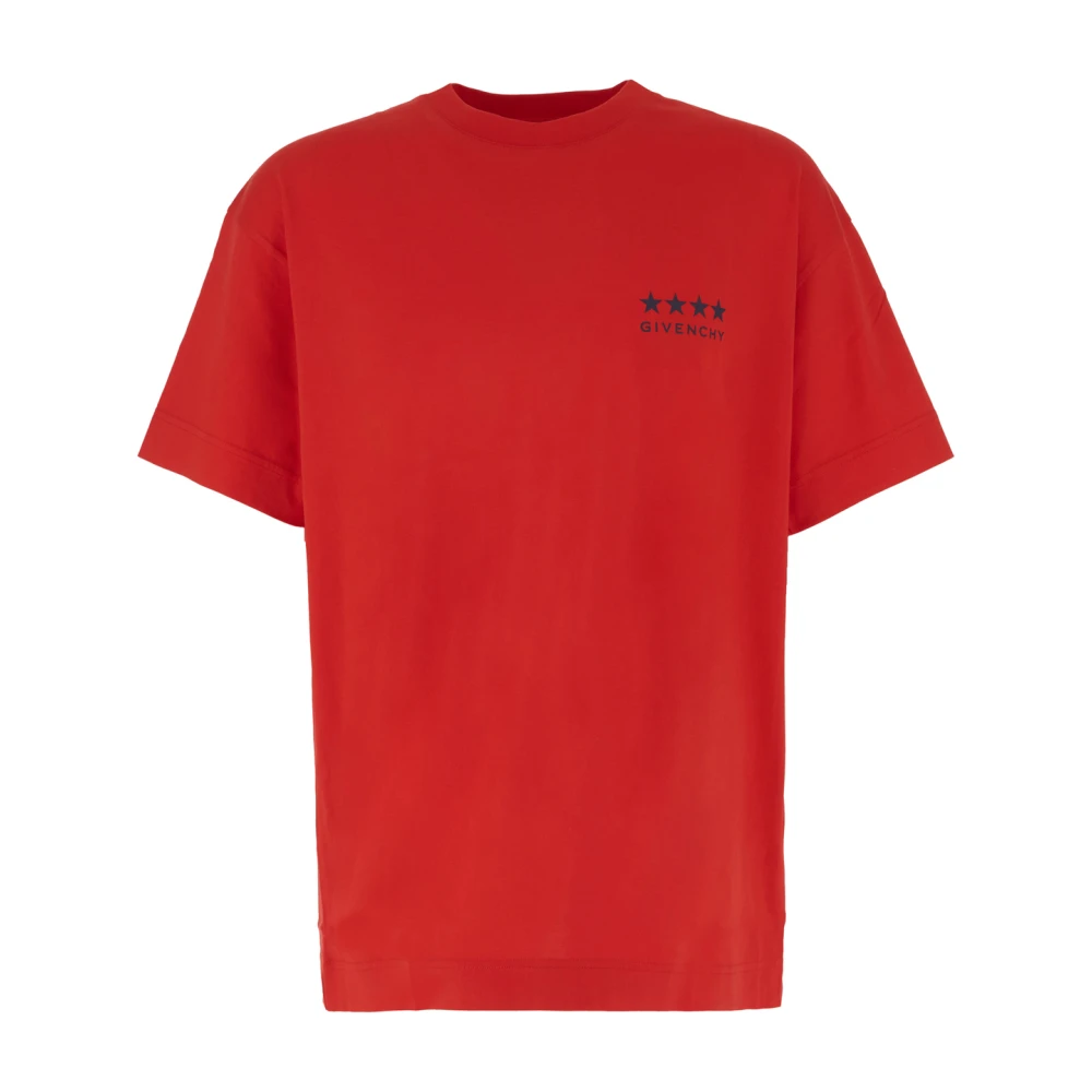 Givenchy 4G T-Shirt Red Heren