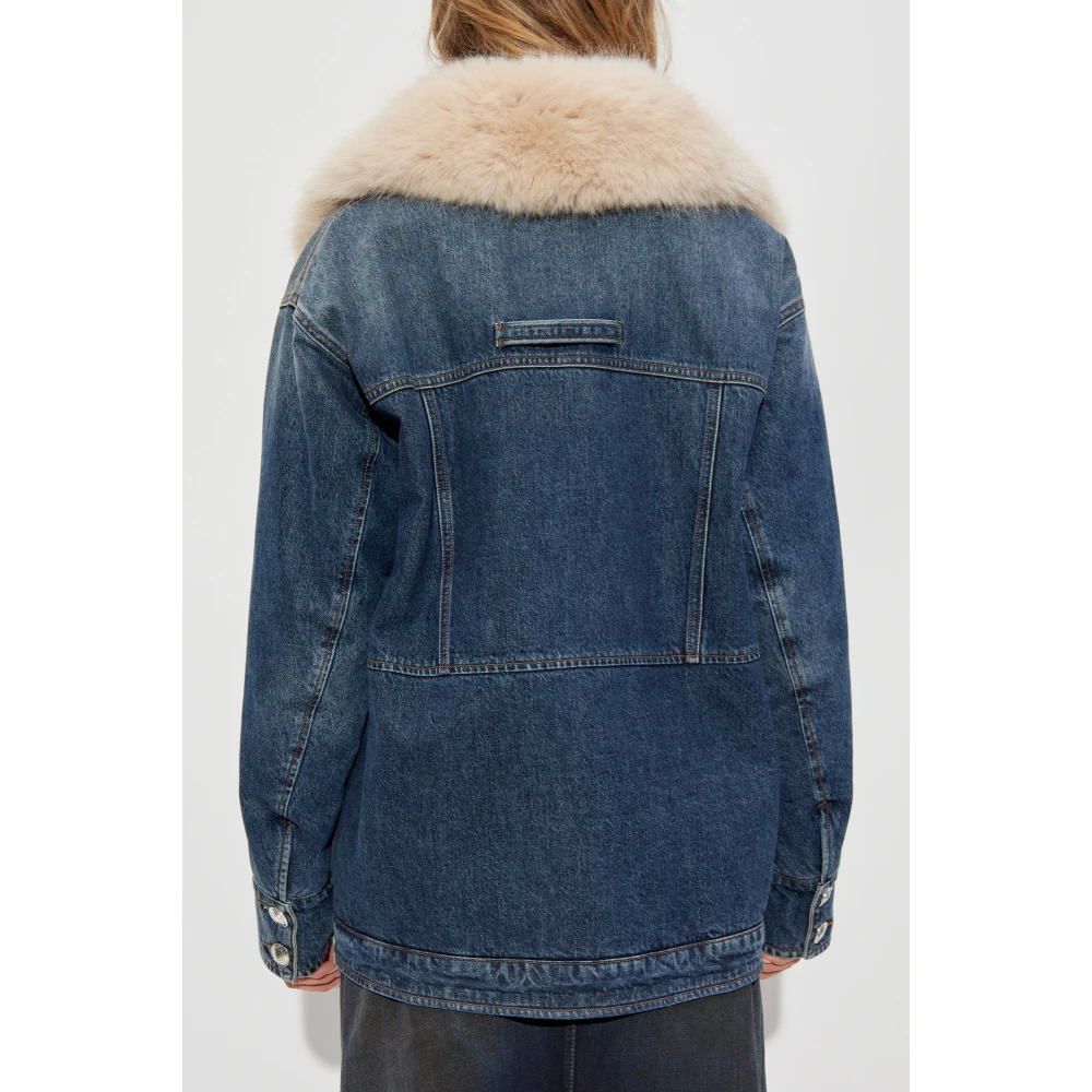 SPORTMAX Denim jas Calcina Blue Dames
