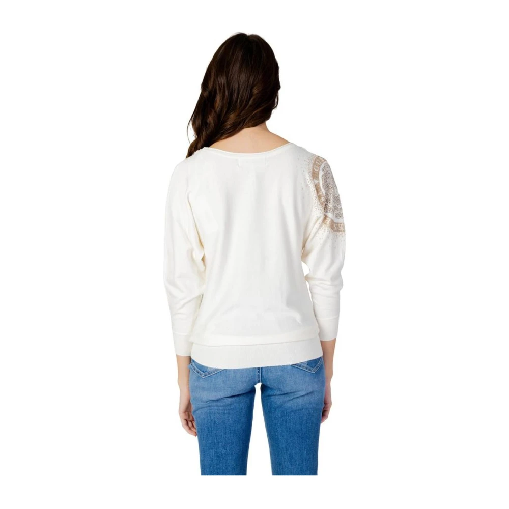 Guess Viscose Top White Dames