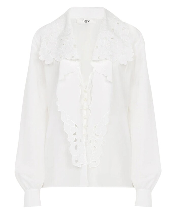 chemise-en-coton-blanc