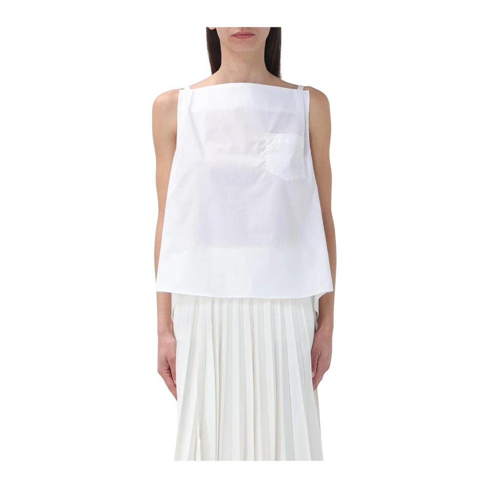 Tops > Sleeveless Tops - - Sacai - Modalova
