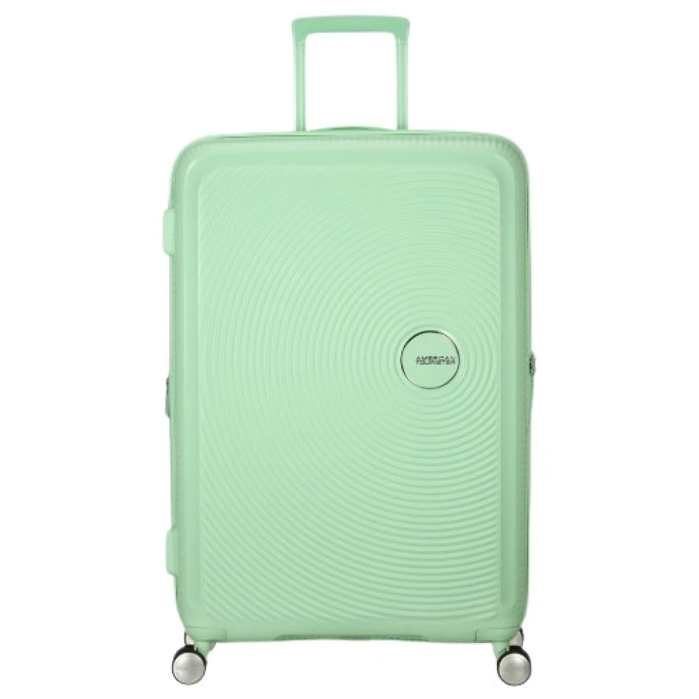 American Tourister Soundbox Spinner 77/28 - Unisex - Suitcases - Green - One Size - Suitcases