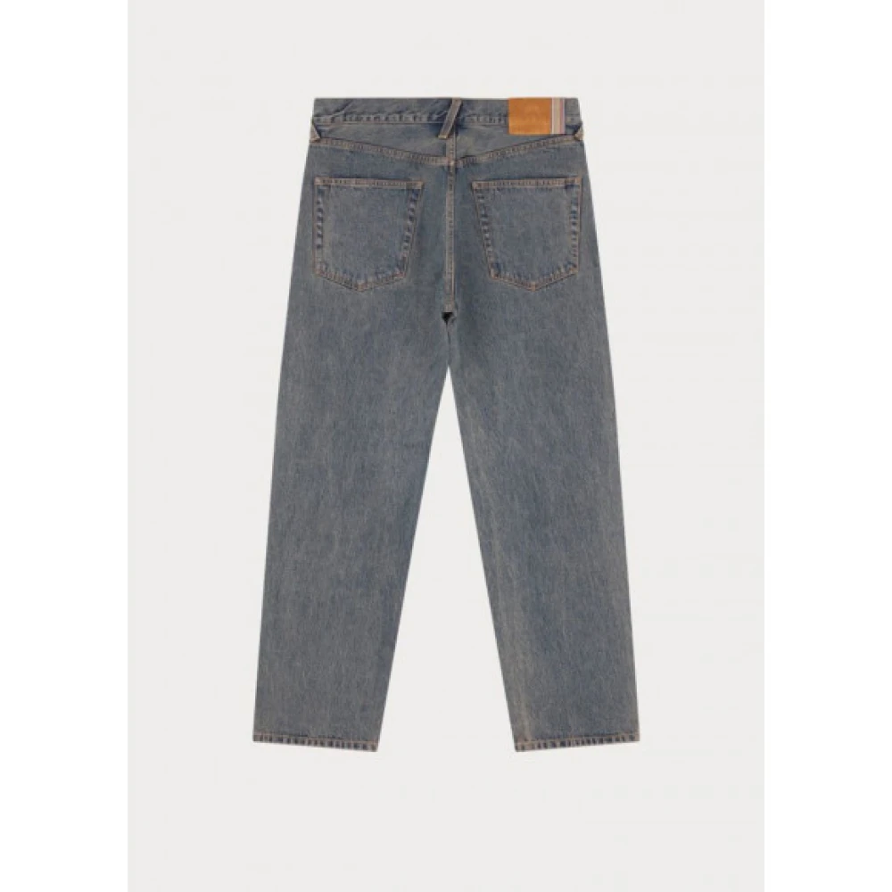 PS By Paul Smith Mauve Overdyed Jeans Blue Heren