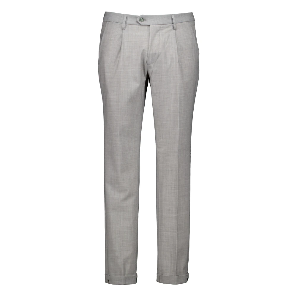 Mason's Uomo Grigio Pantaloni, S, New,