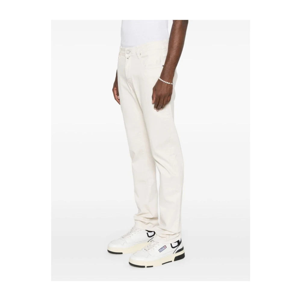 Jacob Cohën Witte Bard Jeans voor Mannen White Heren