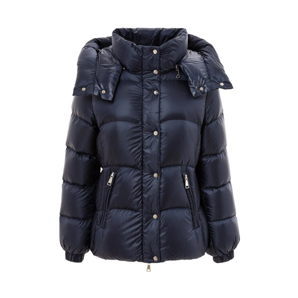Add Blue Down Jackets, Female, Xs, Down Jacket With Removable Hood