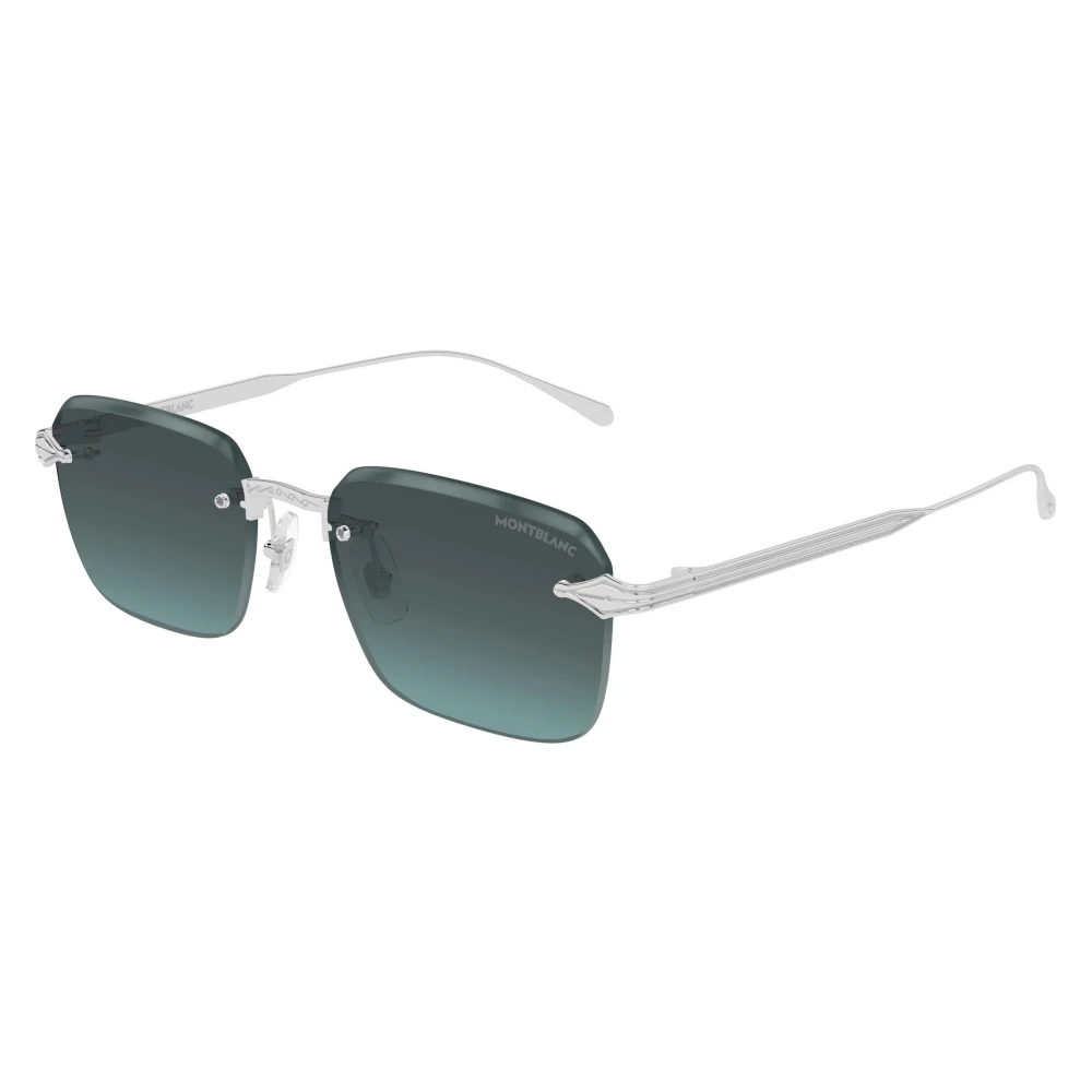 Montblanc Unisex Gray Sunglasses, 54 Mm, Mb0456s Sunglasses