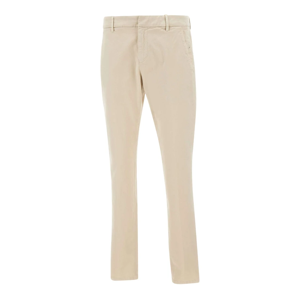 Dondup Herr Beige Byxor W31, Stretch Cotton Pants