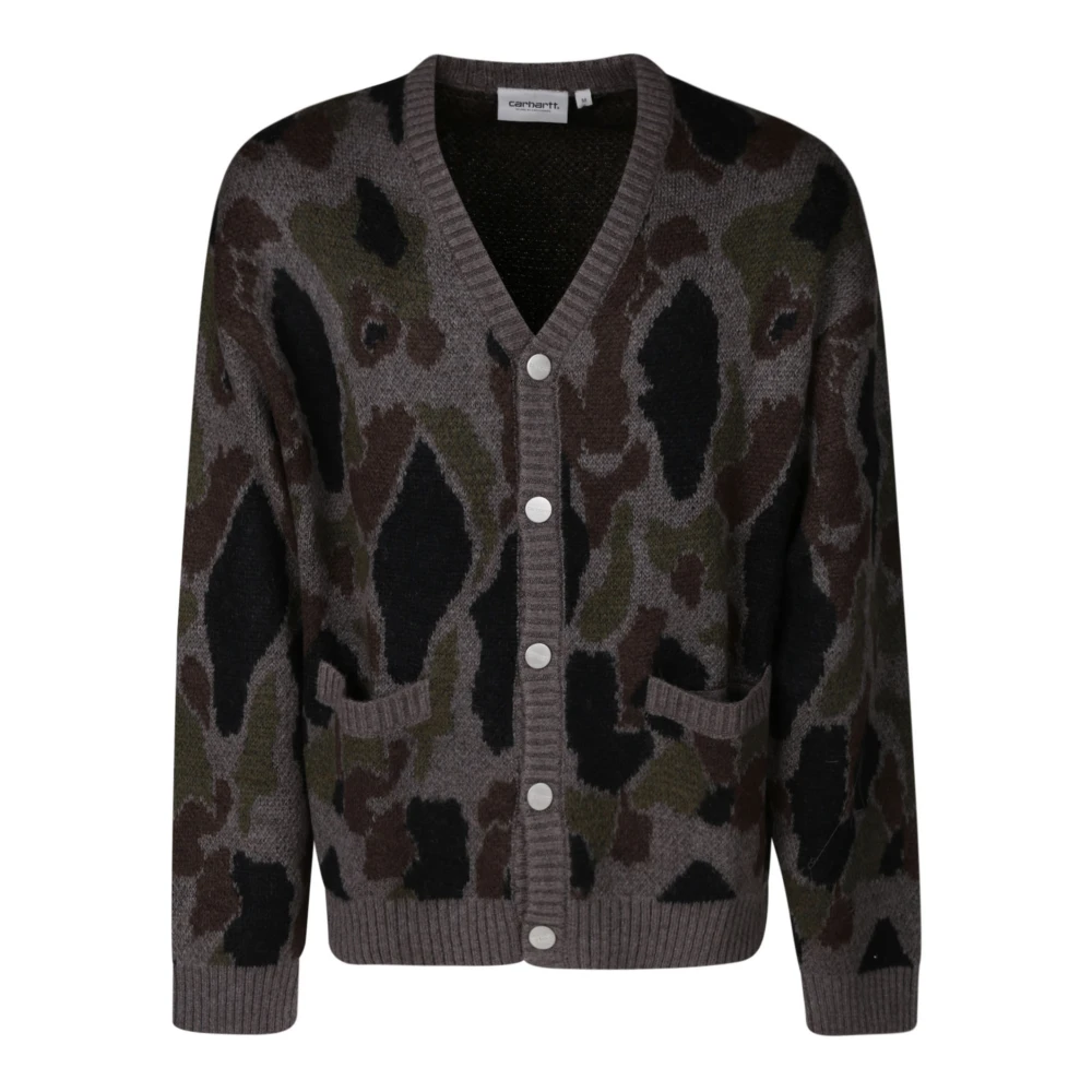 Carhartt WIP Geborstelde Mix Knoopvest Multicolor Heren