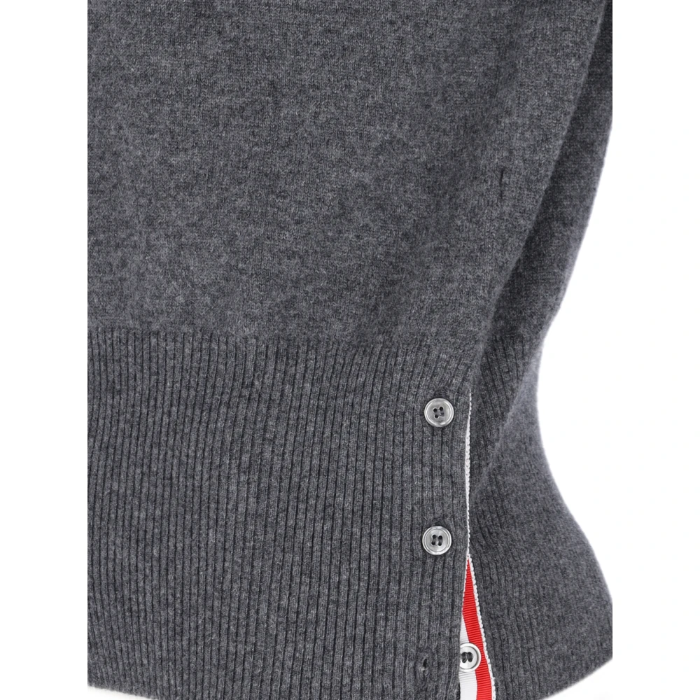 Thom Browne Grijze Sweaters Maglione Gray Heren