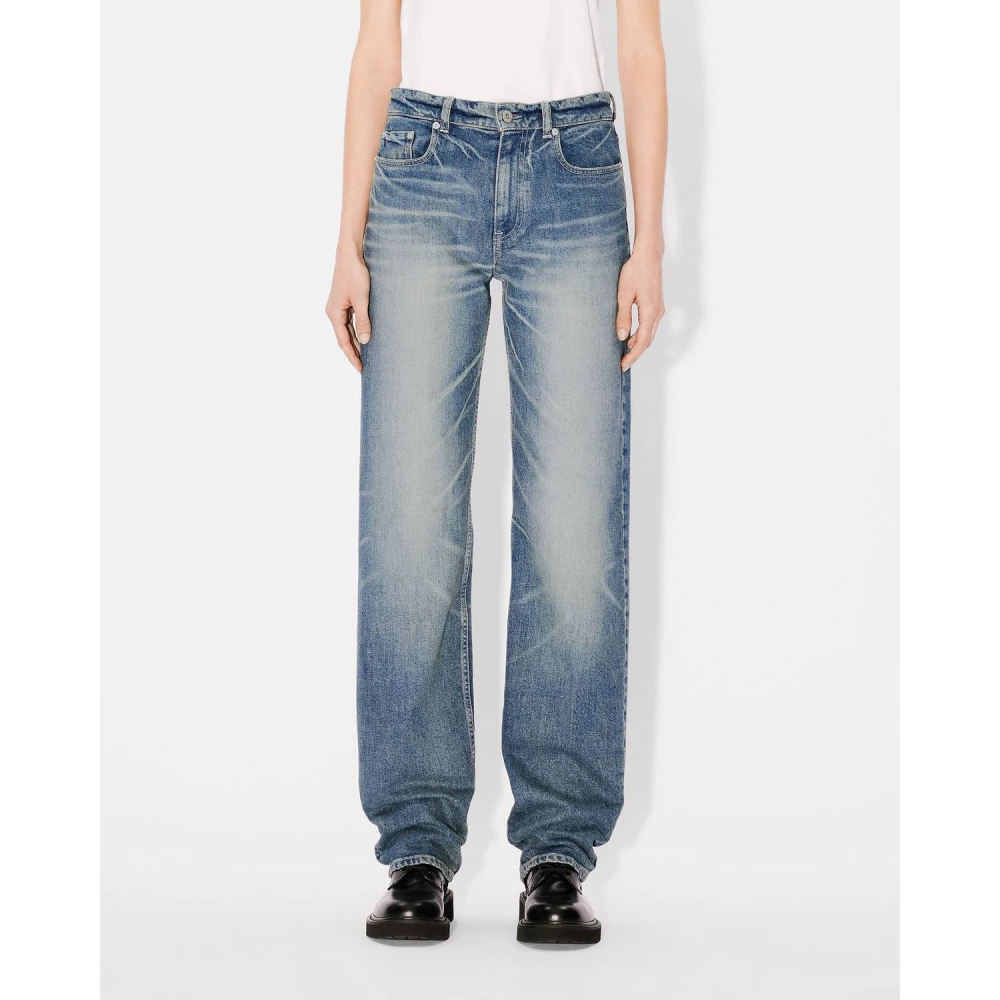 Kenzo Stijlvolle broek voor mannen Blue Dames