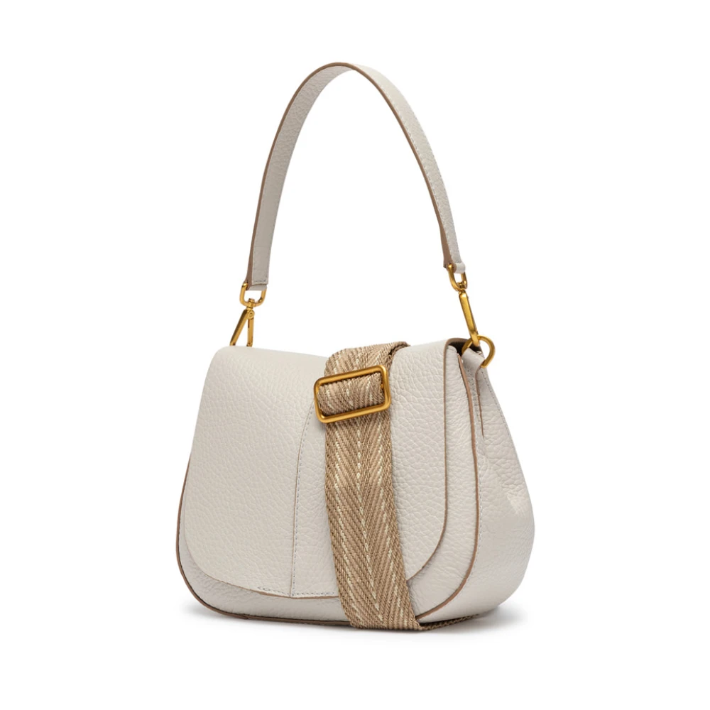 Gianni Chiarini Women's Beige Shoulder Bags, One Size, Helena Round
