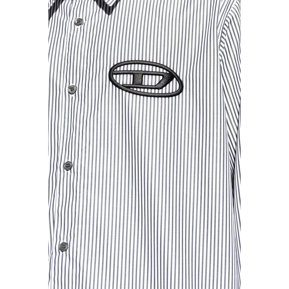 Diesel Shirt `S-Simply-E` Black Heren