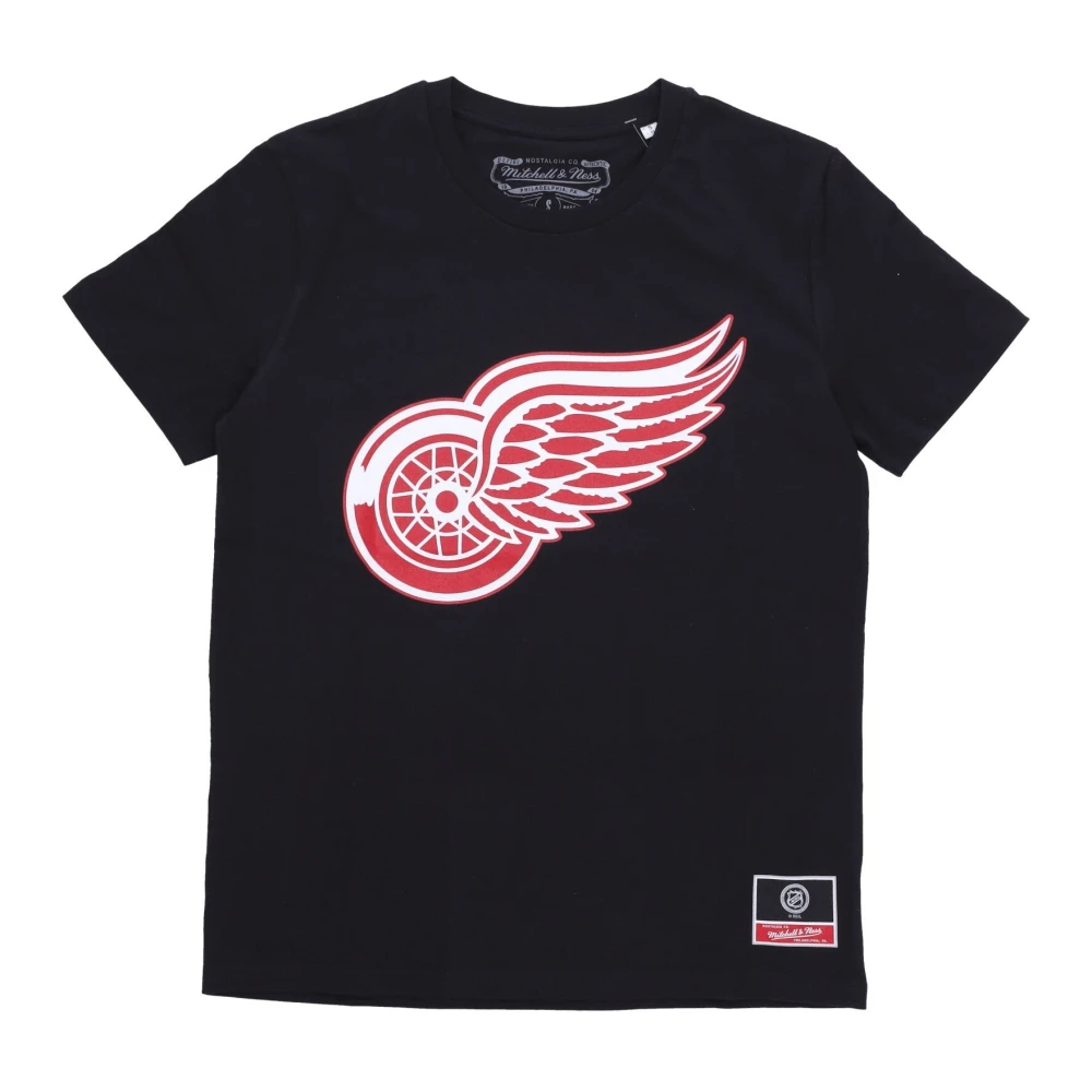 Mitchell & Ness NHL Team Logo Tee Zwart Black Heren