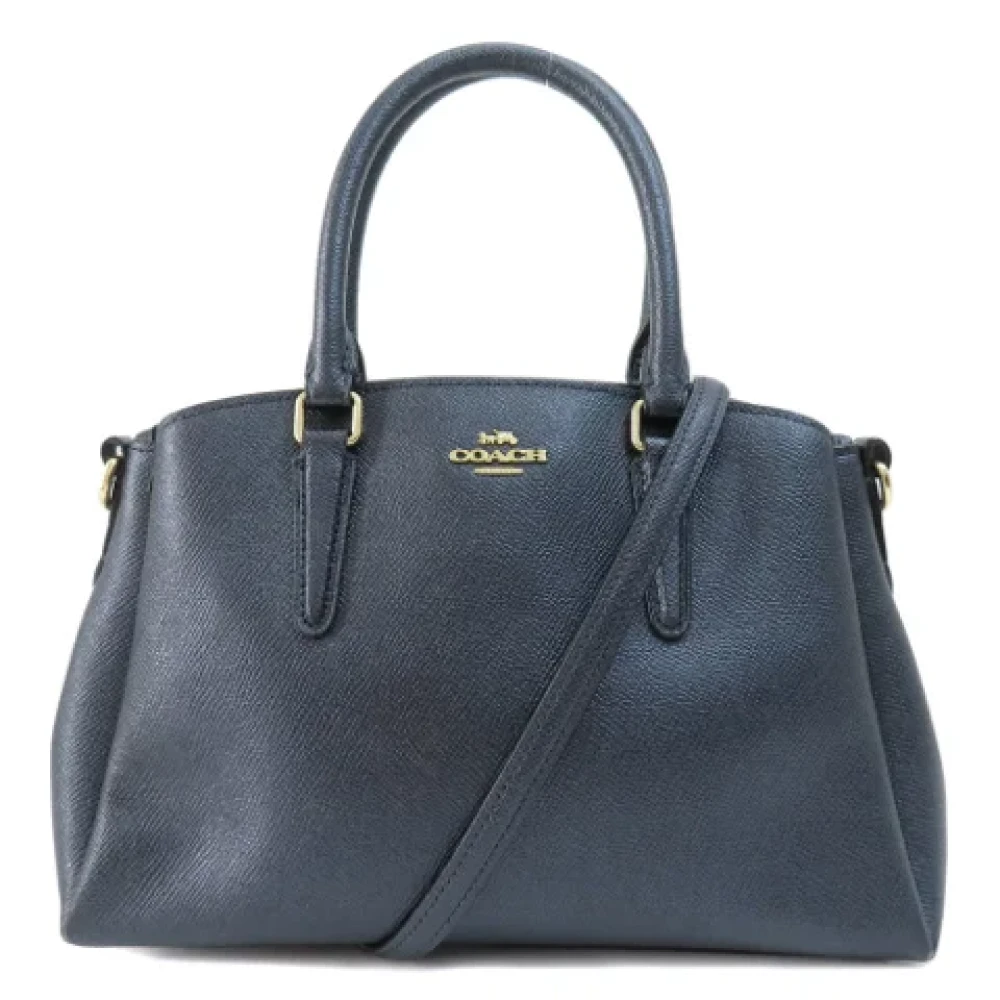 Coach Pre-owned Plastic handbags Black Dames
